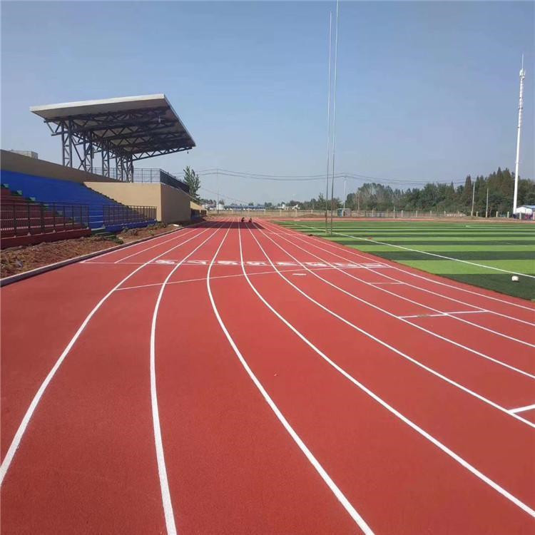 江门市学校塑胶跑道硅PU材料 - 方案
